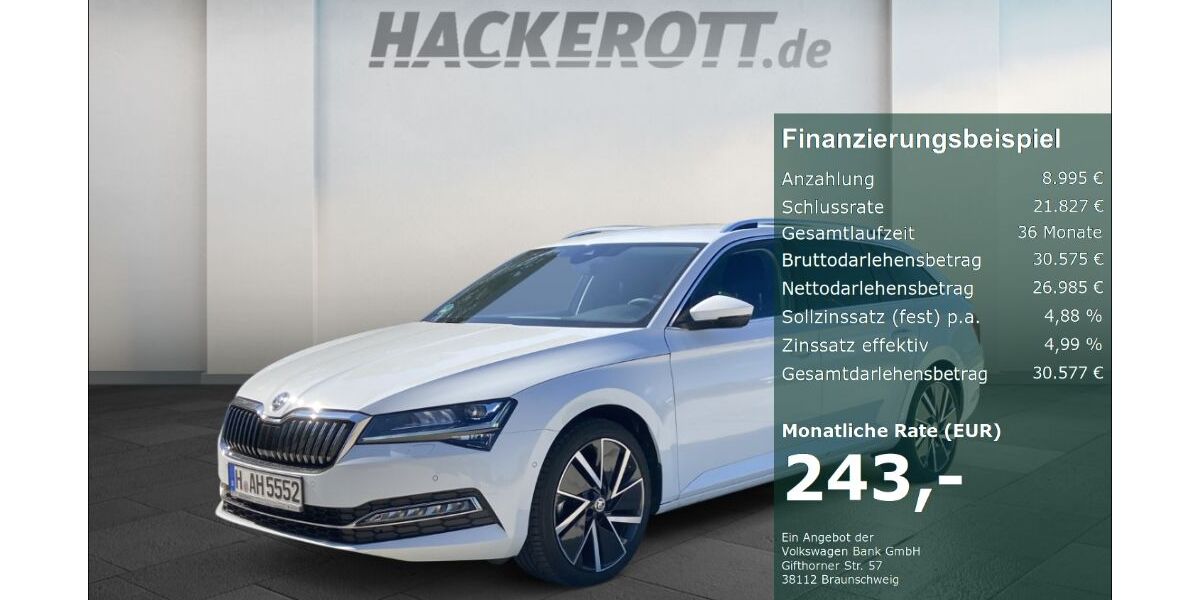 Skoda Superb 24.900 km 35.980 &euro; Hannover 30165