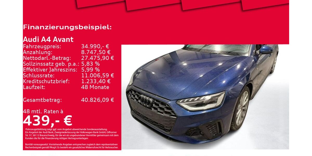Audi A4 33.922 km 34.990 &euro; Hannover 30179