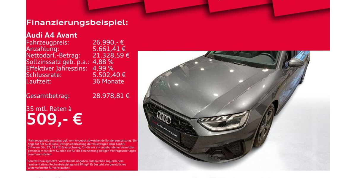 Audi A4 27.943 km 26.550 &euro; Hannover 30179