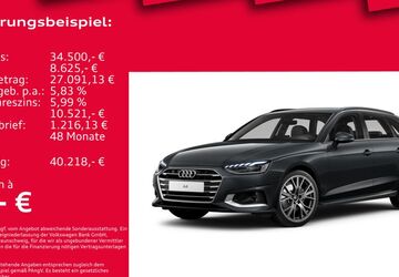 Audi A4 21.314 km 34.500 &euro; Hannover 30179