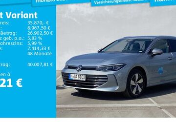VW Passat Variant 24.971 km 34.950 &euro; Hannover 30655