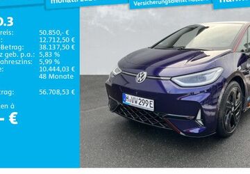 VW ID.3 4.950 km 50.850 &euro; Hannover 30655