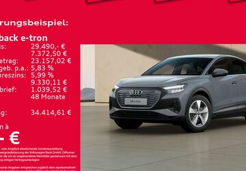 Audi Q4 e-tron 45.243 km 27.350 &euro; Hannover 30179