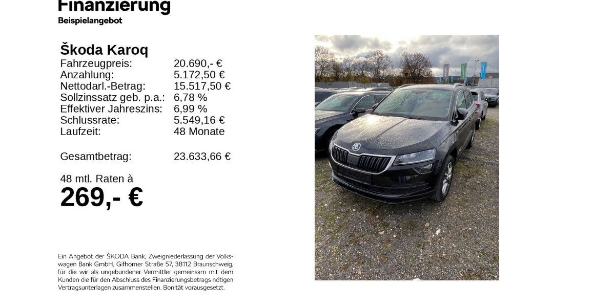 Skoda Karoq 61.161 km 20.390 &euro; Hildesheim 31137
