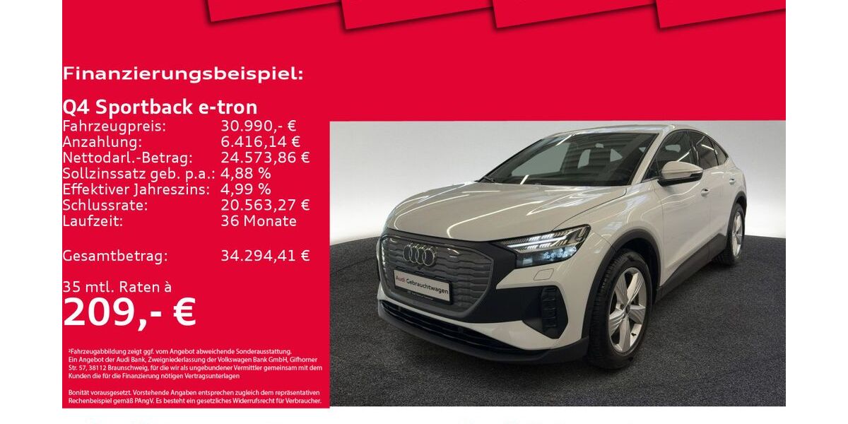 Audi Q4 e-tron 62.104 km 29.550 &euro; Hannover 30179