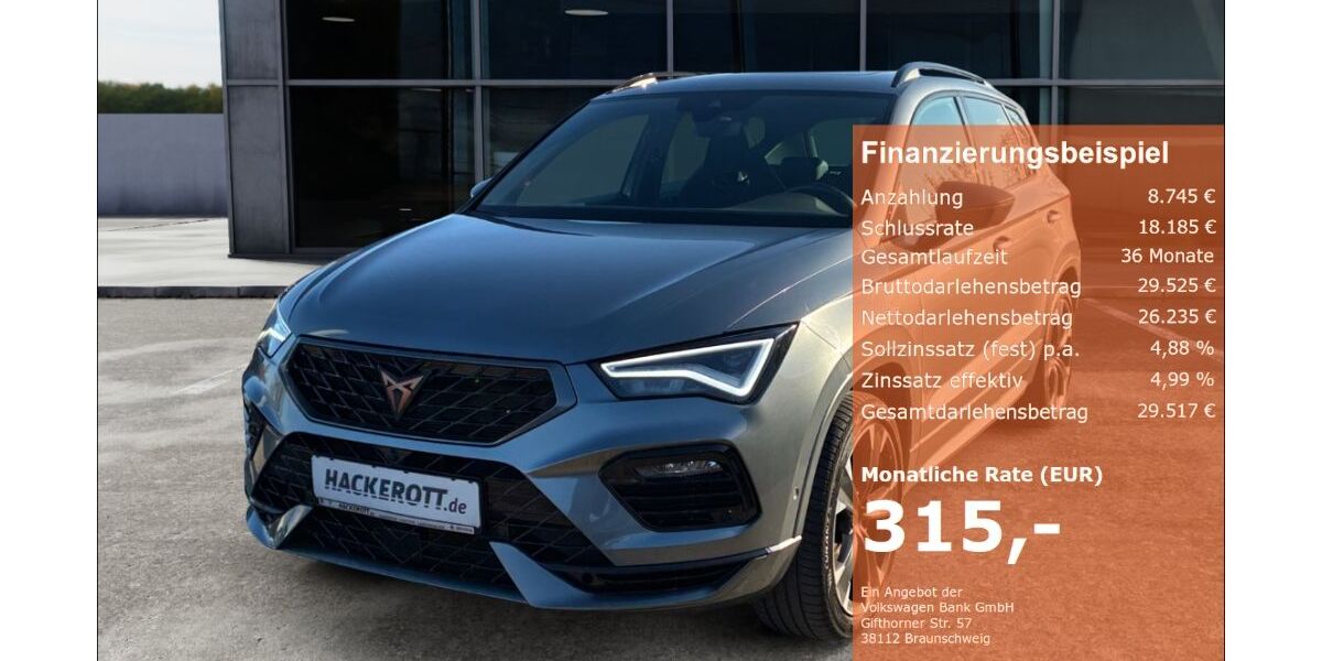 Cupra Ateca 46.598 km 33.350 &euro; Hannover 30165