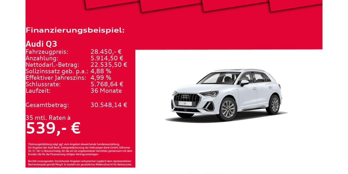 Audi Q3 63.174 km 27.950 &euro; Hannover 30179