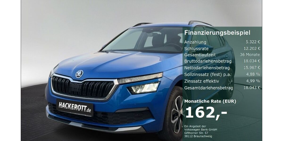 Skoda Kamiq 45.790 km 17.250 &euro; Hannover 30165