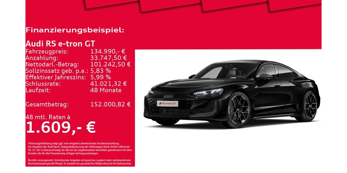 Audi RS e-tron GT 7.162 km 131.850 &euro; Hannover 30179