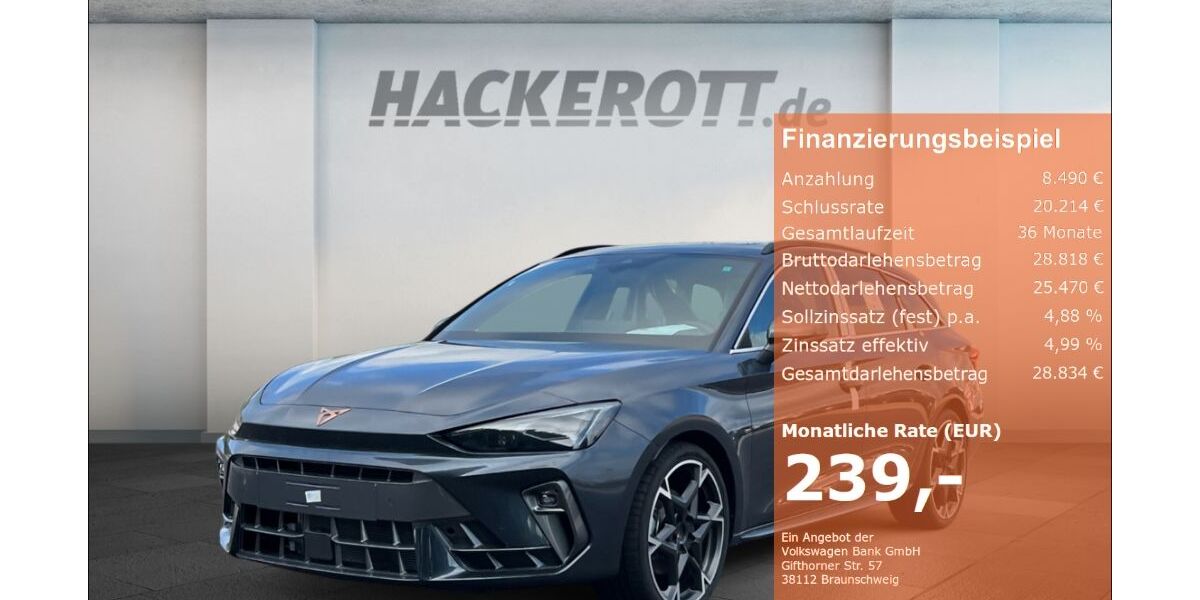 Cupra Leon 18.200 km 33.960 &euro; Laatzen 30880