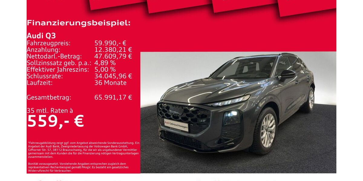 Audi Q3 9.999 km 59.990 &euro; Hannover 30179