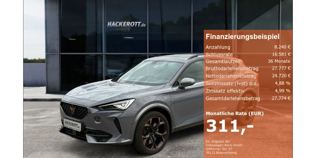 Cupra Formentor 40.900 km 32.960 &euro; Hannover 30165