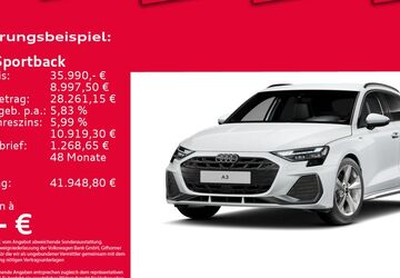 Audi A3 9.557 km 34.750 &euro; Hannover 30179