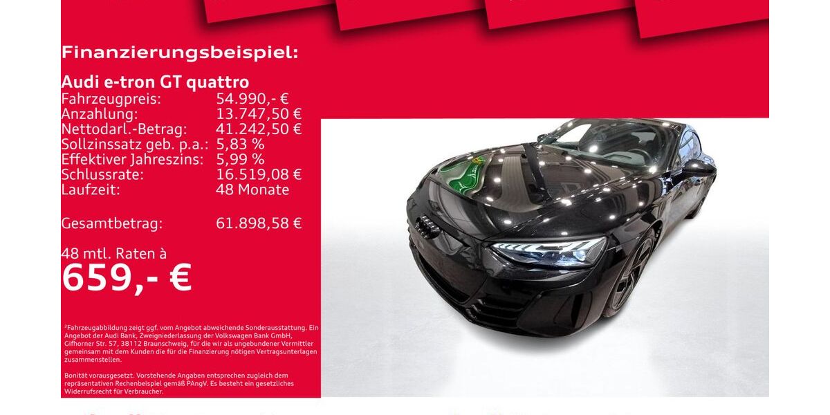 Audi e-tron GT 49.077 km 54.990 &euro; Hannover 30179
