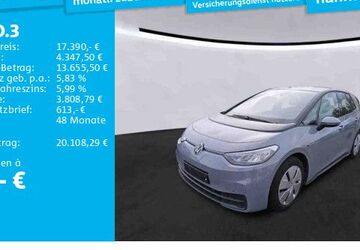 VW ID.3 73.515 km 16.980 &euro; Hannover 30655