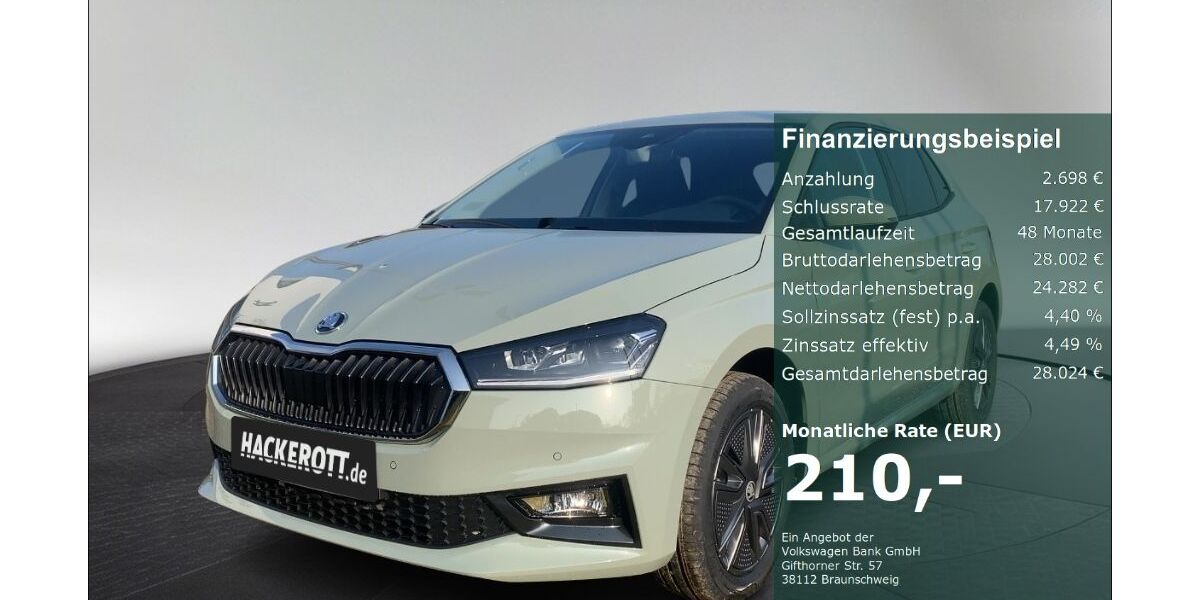 Skoda Fabia 2.000 km 26.480 &euro; Langenhagen 30853