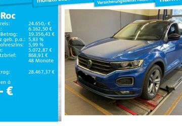 VW T-Roc 48.500 km 24.650 &euro; Hannover 30655