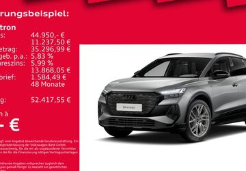 Audi Q4 e-tron 6.155 km 44.350 &euro; Hannover 30179
