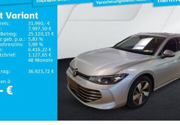 VW Passat Variant 18.032 km 31.990 &euro; Hannover 30655