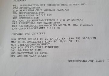 Mercedes-Benz V 250 63.800 km 55.000 &euro; Seelze 30926