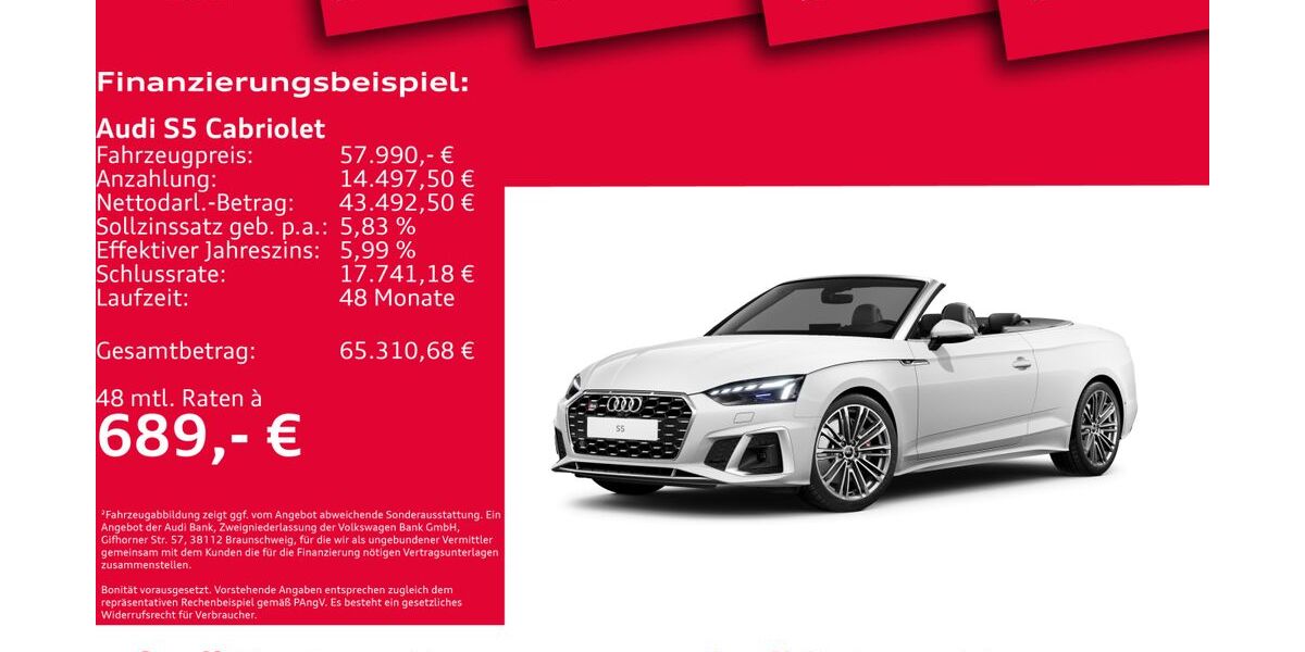Audi S5 16.018 km 57.990 &euro; Hannover 30179