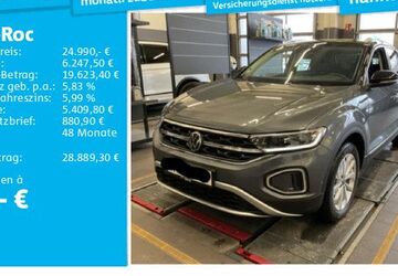 VW T-Roc 25.577 km 24.990 &euro; Hannover 30655
