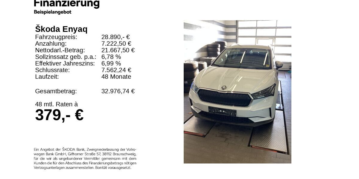 Skoda Enyaq 51.282 km 28.590 &euro; Hildesheim 31137