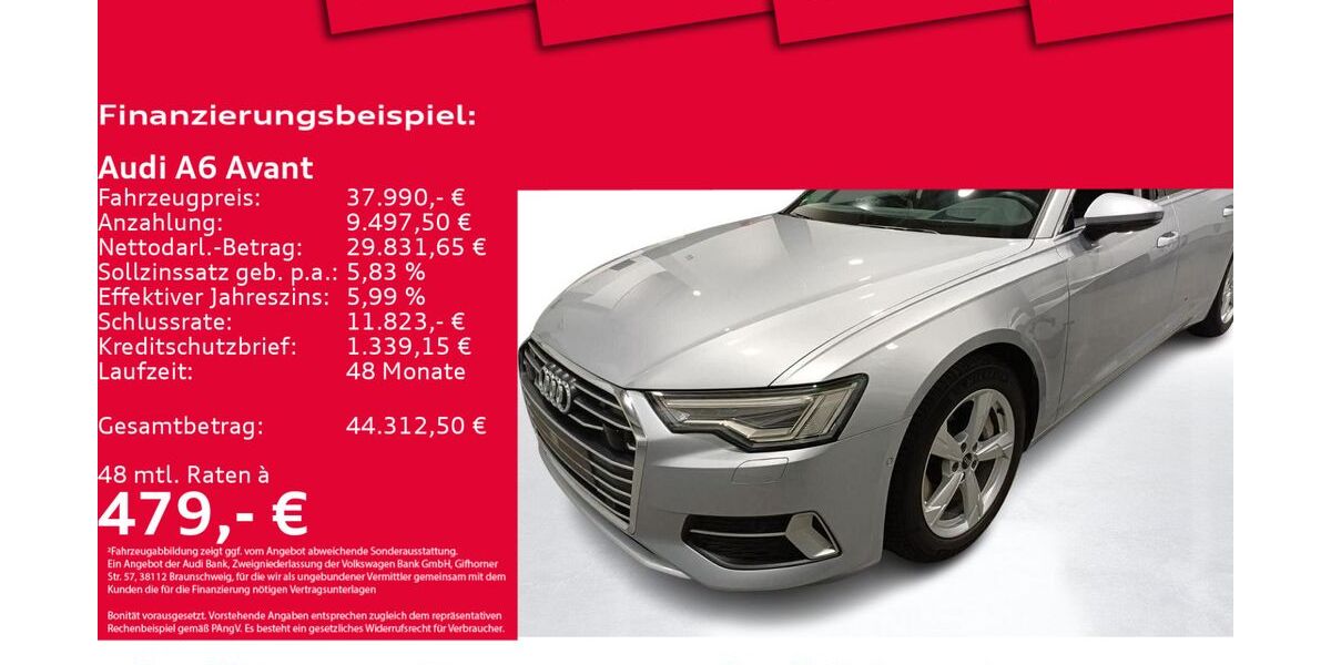 Audi A6 57.646 km 36.850 &euro; Hannover 30179