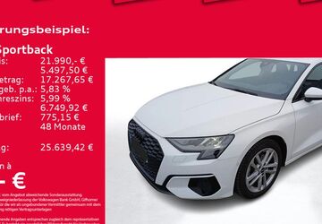 Audi A3 43.257 km 21.990 &euro; Hannover 30179