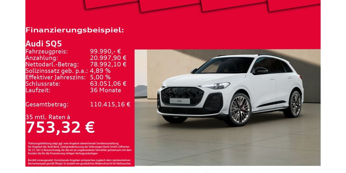 Audi SQ5 9.999 km 89.990 &euro; Hannover 30179